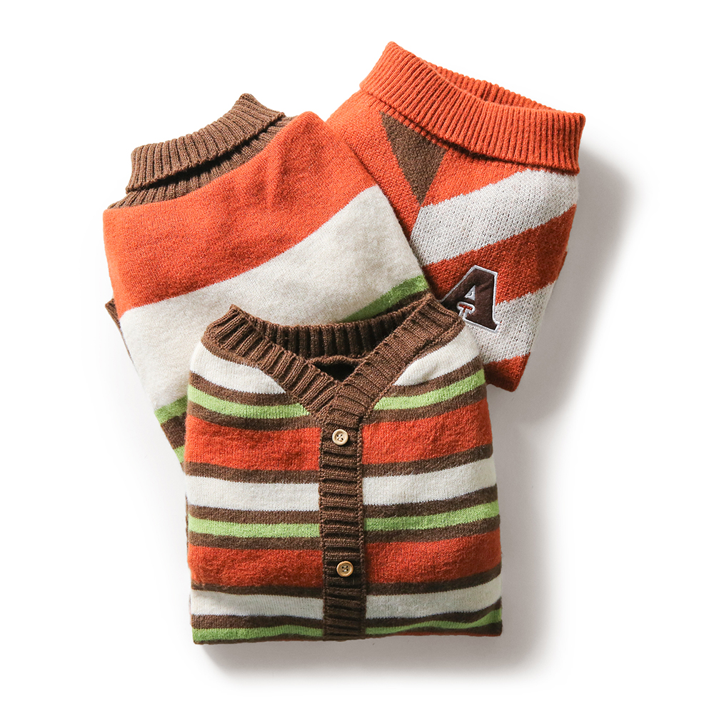 Personalized Dog Sweater Fall Dog Pattern Clothes - Image 6