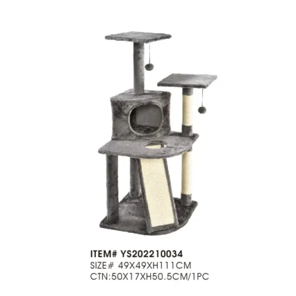 Cat Tree Tower Best Selling Plush Cat Condo Tree