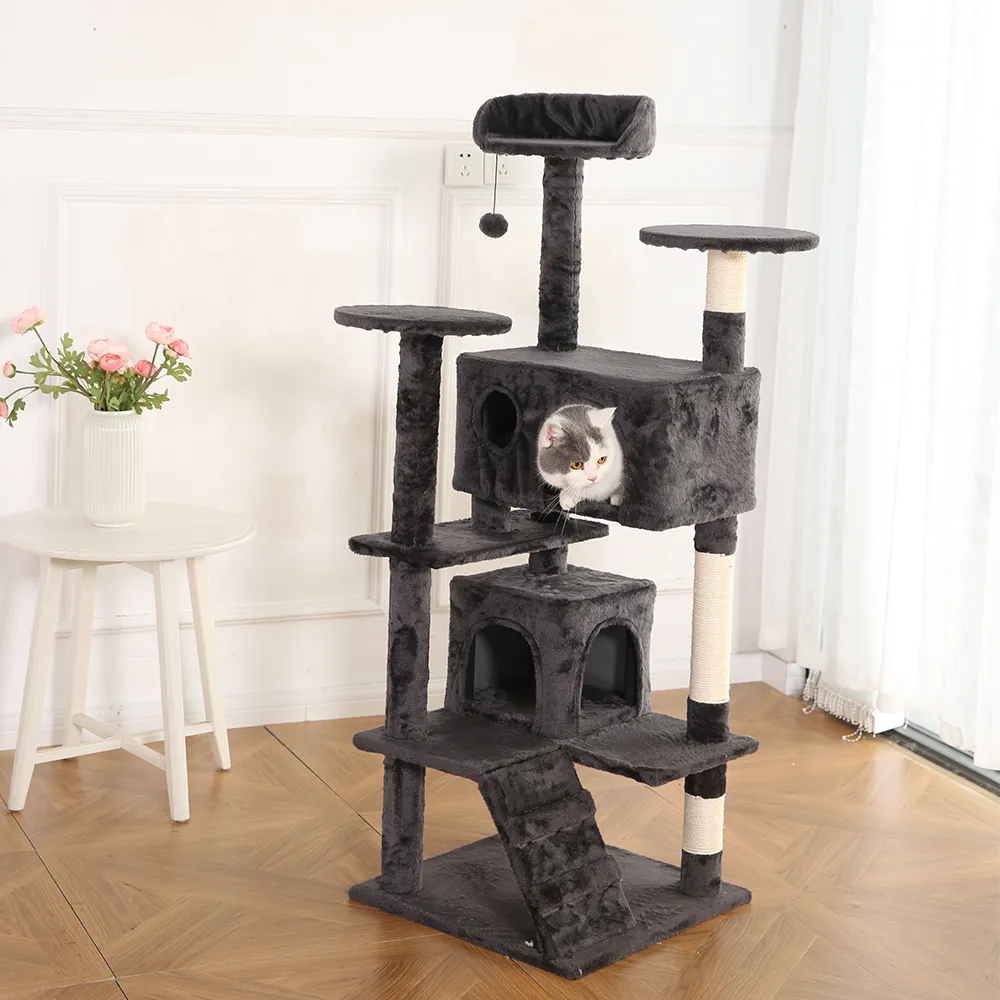 Large Cat Tower Scratching Post Hot Sales Best Cat Tree House - Image 5