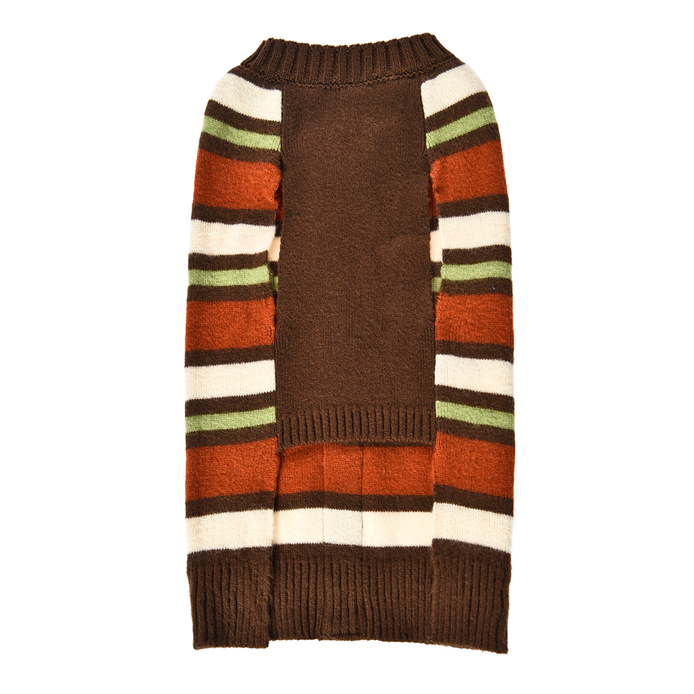 Dog Striped Sweater Wholesale Puppy Dog Clothes - Image 3