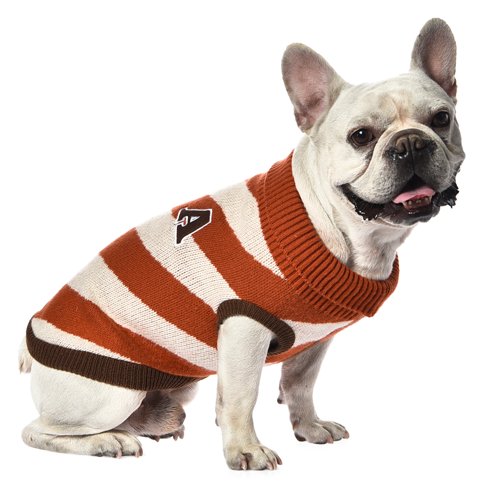 Personalized Dog Sweater Fall Dog Pattern Clothes