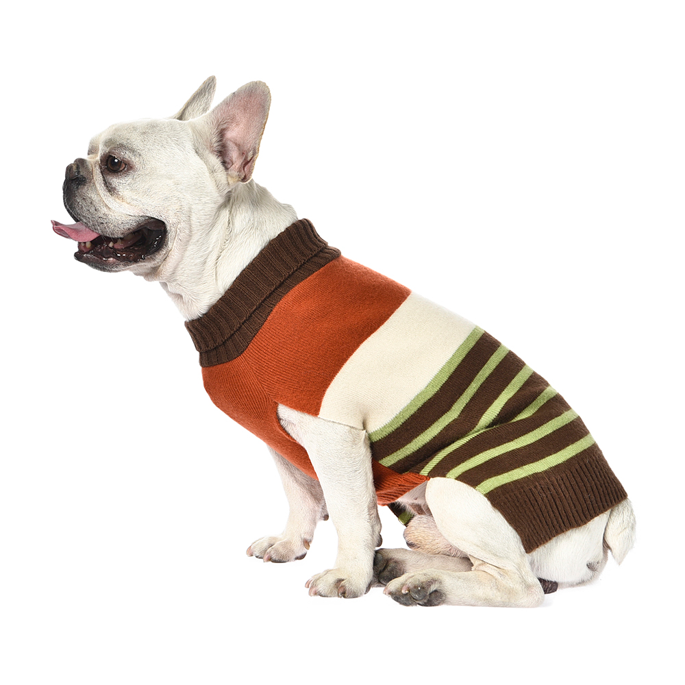 Striped Dog Sweater Fashion Dog Apparel Clothing
