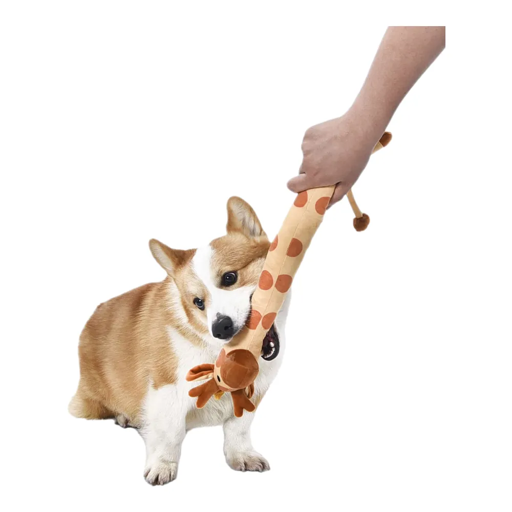 Customize Giraffe Long Neck Dog Chew Toys Durable - Image 2