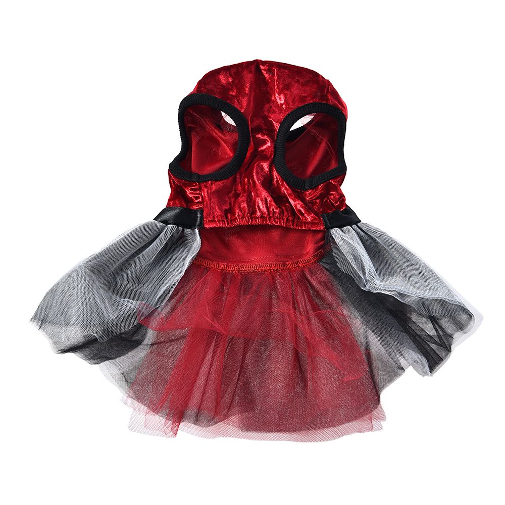 Halloween Dog Dresses Red Skirt Pet Cat Clothes - Image 4