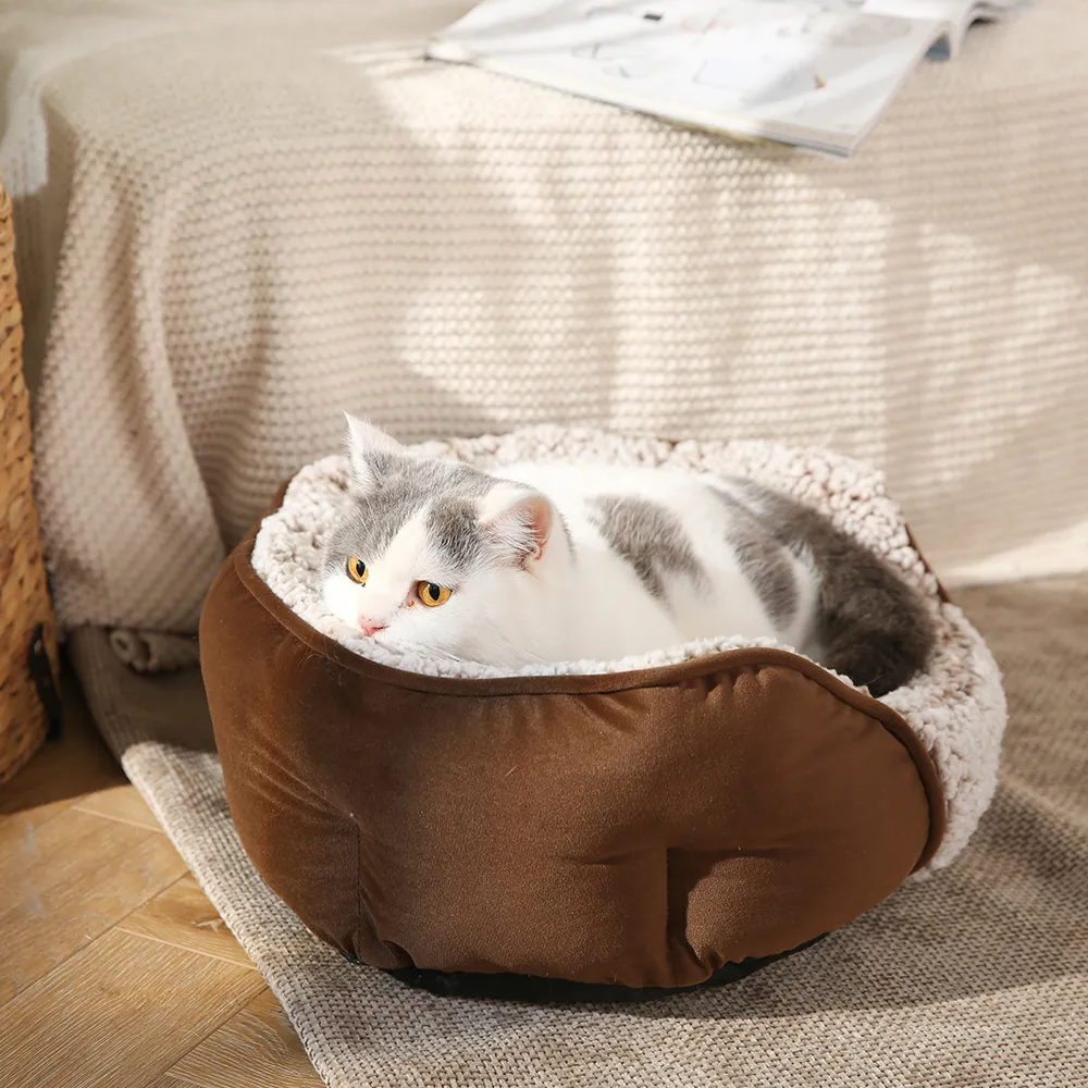 Self-Warming Pet Bed Bolster Hot Selling Cat Dog Heated Pet Beds - Image 6