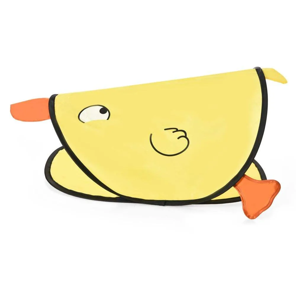 Cat Toy Tunnel Cute Fun Yellow Duck Shape Portable Foldable Pet Cat Tunnels - Image 4