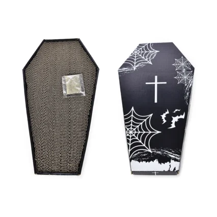 Halloween Cat Cardboard Pet Cat Scratch Board