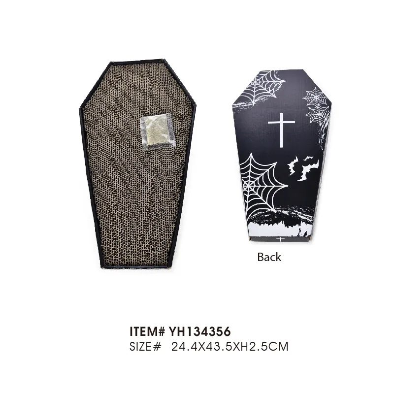 Halloween Cat Cardboard Pet Cat Scratch Board - Image 2