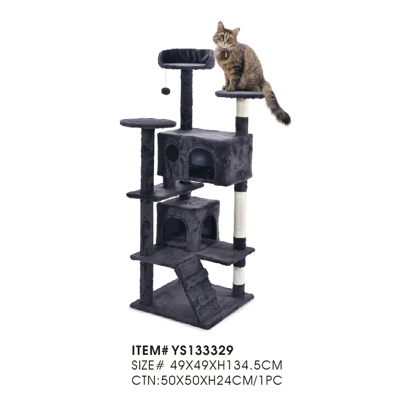 Large Cat Tower Scratching Post Hot Sales Best Cat Tree House - Image 2