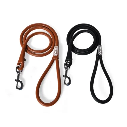 Leather Dog Leash Best Bio-Based PU Leather Dog Leash