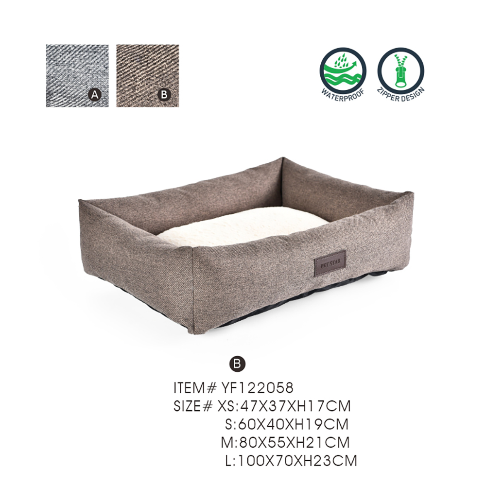 Waterproof Washable Dog Bed Soft Pet Winter Bed - Image 6