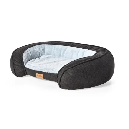 Orthopedic Large Dog Beds Sofa Pet Removable Washable Suede Durable Bolster Dog Bed