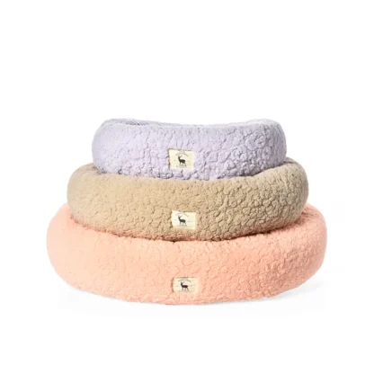 Plush Donut Pet Bed China Round Pet Bed