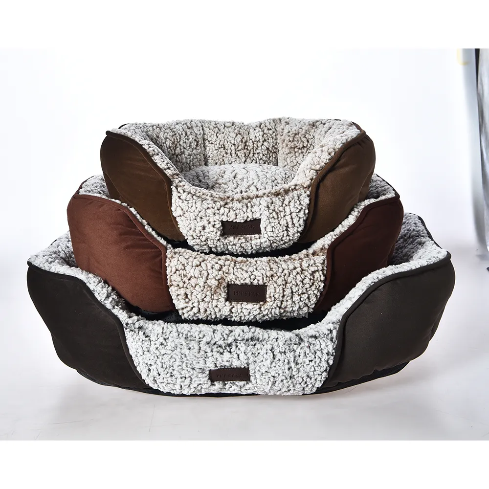 Self-Warming Pet Bed Bolster Hot Selling Cat Dog Heated Pet Beds - Image 2