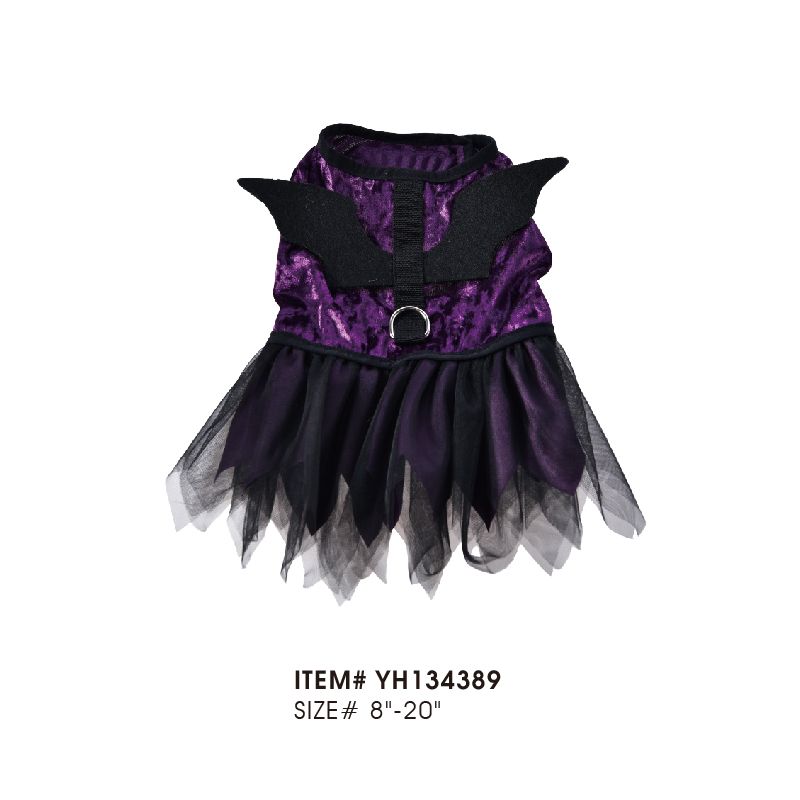Halloween Pet Clothes Black Wing Cute Cat Dog Dresses - Image 2
