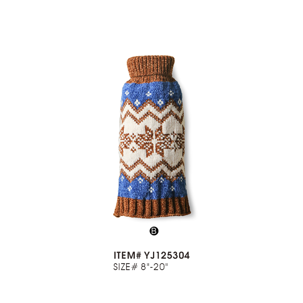 Dog Sweater Pattern Fall Fashion Dog Clothes - Image 4