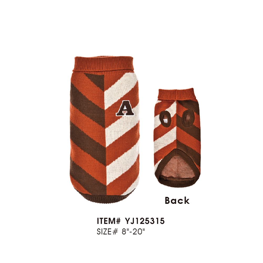 Personalized Dog Sweater Fall Dog Pattern Clothes - Image 5