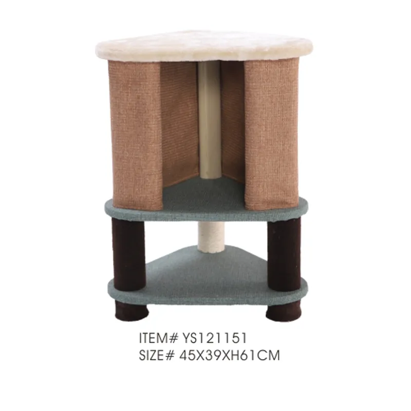 Two Level Cat Condo Unique Wooden Cat Condo Enclosed - Image 6