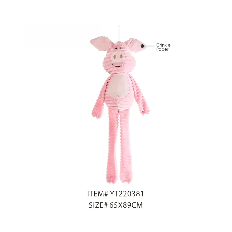 Extra Large Plush Dog Tug Toys Jumbo Style With Long Leags