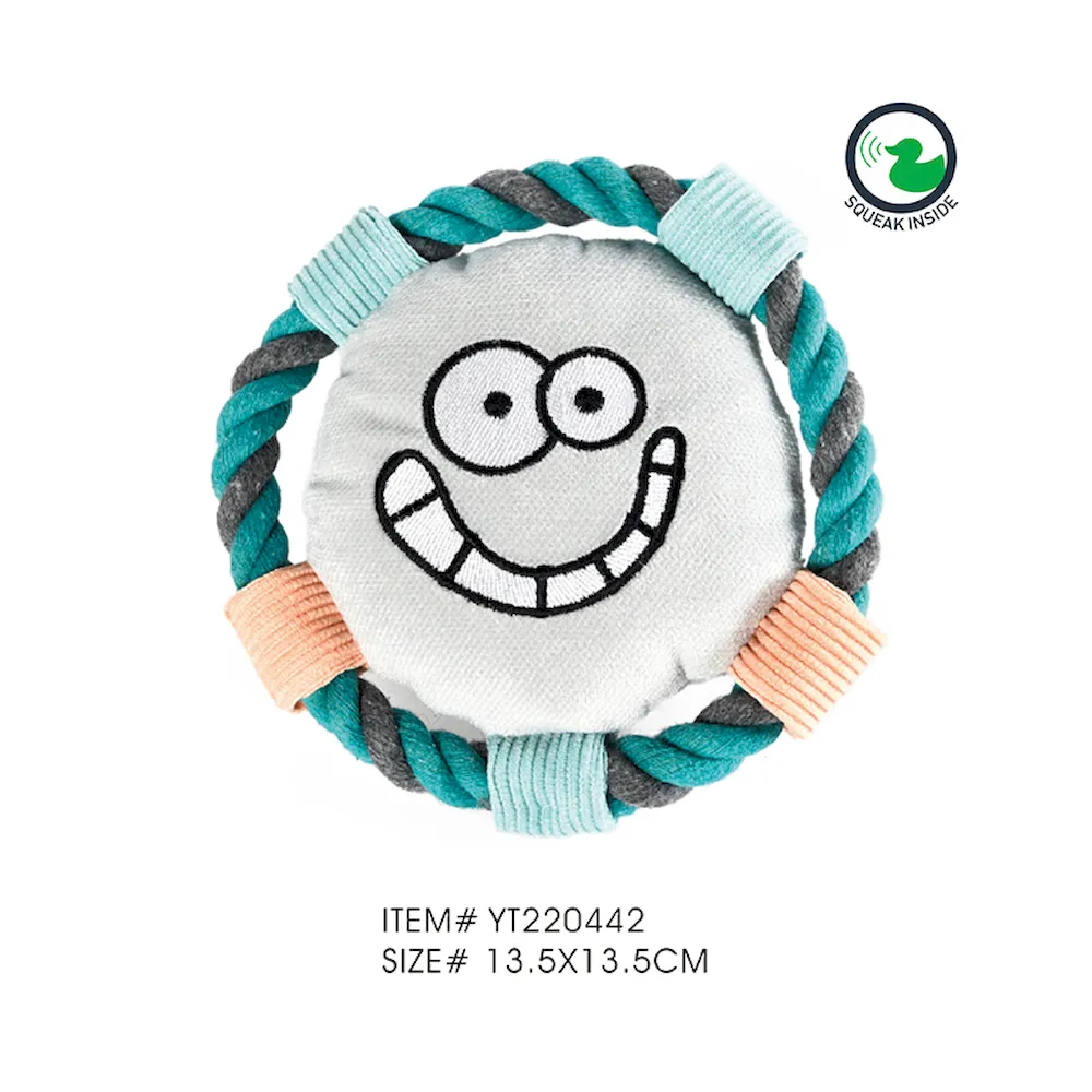 Cute Cheap Puppy Dog Toys Plush Dog Chew Toys With Squeaker - Image 4