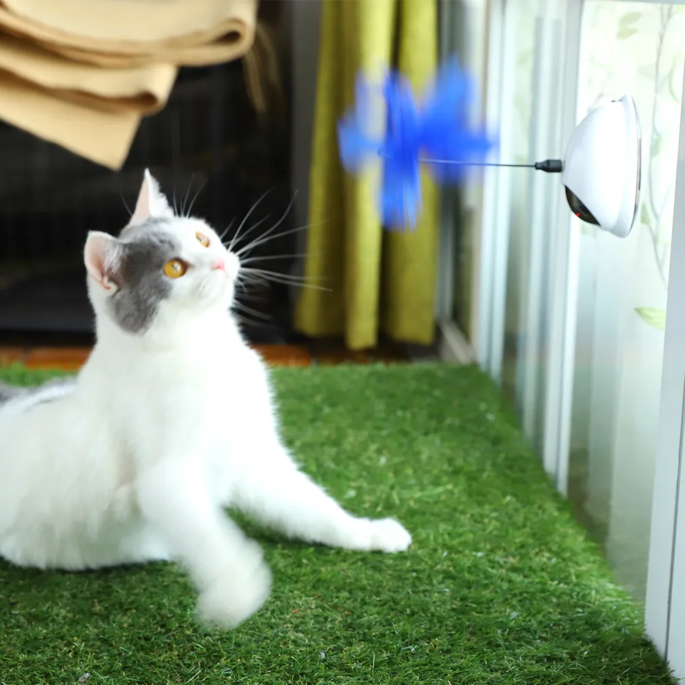 Feather Cat Toy Electric Automatic Laser Cat Toys - Image 6