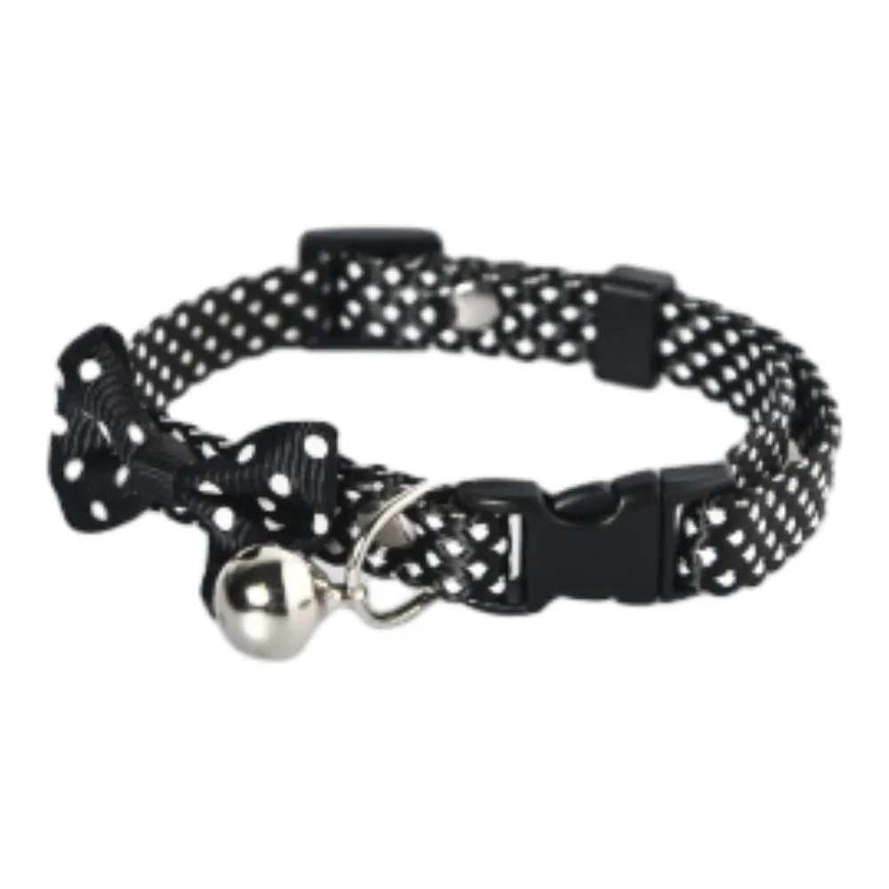 Bow Tie Cat Collars Cozy Cat Bell Collar - Image 3