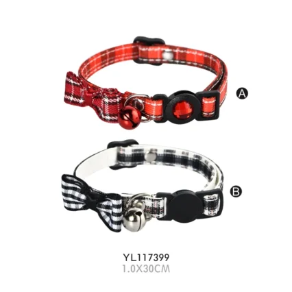 Cat Bow Tie Collar Cute Cat Collar With Bell
