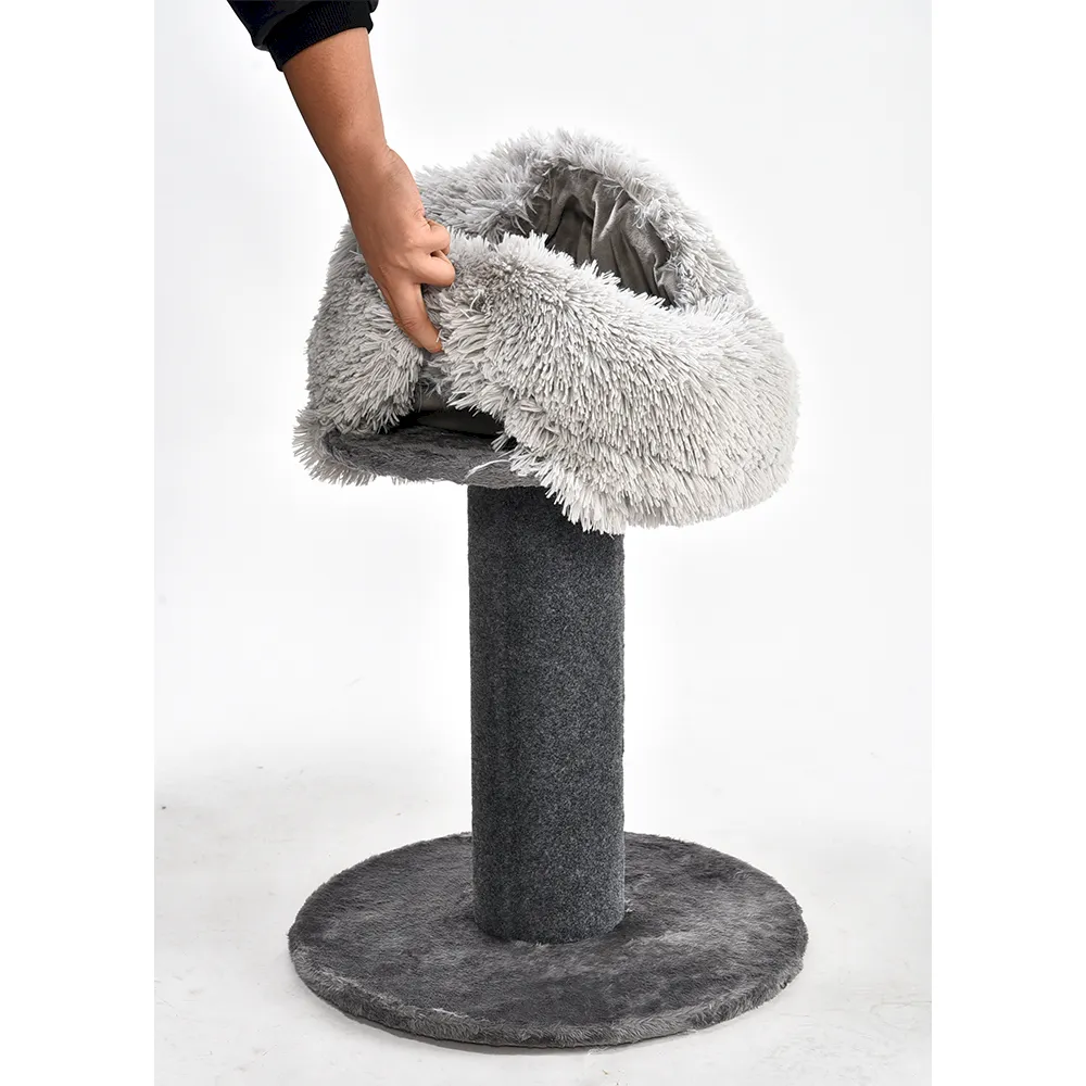 Plush Cat Condos Jumbo Post Cat Tower - Image 4