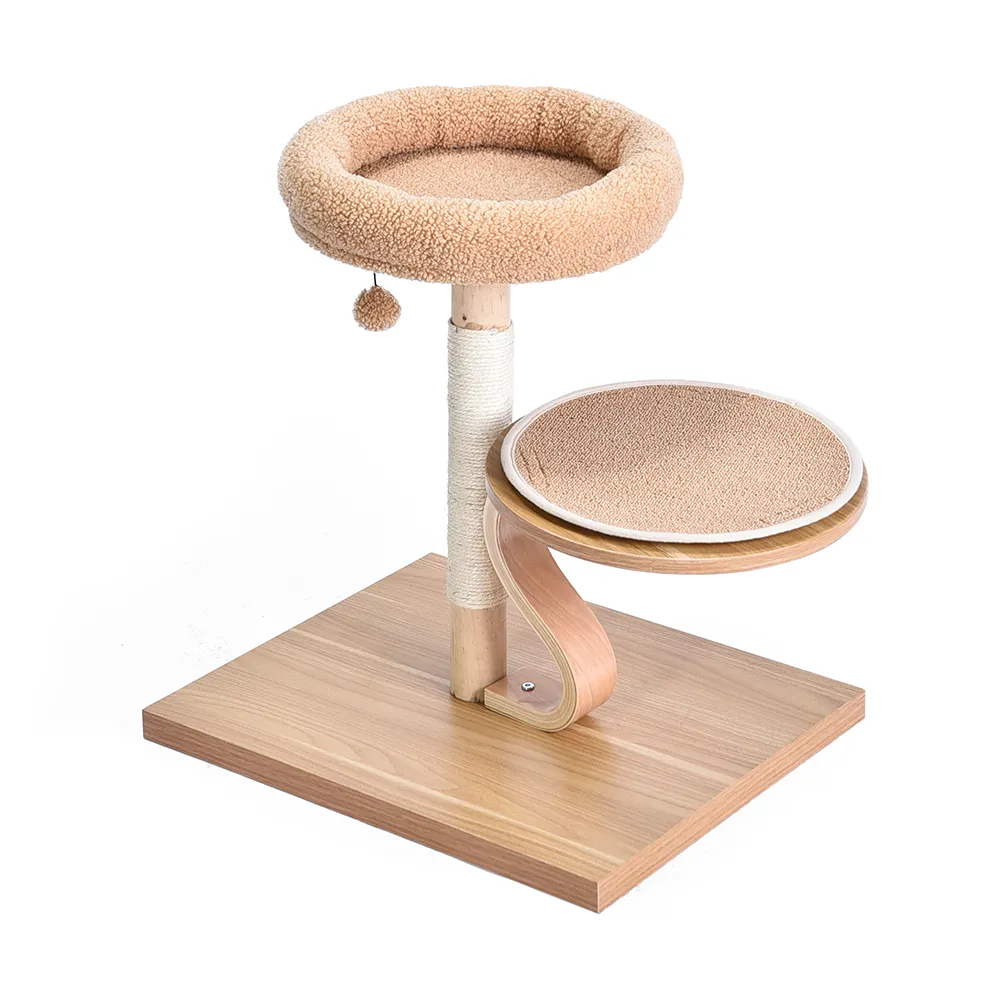 Cat Condo Modern Real Wood Cat Climbing Frame