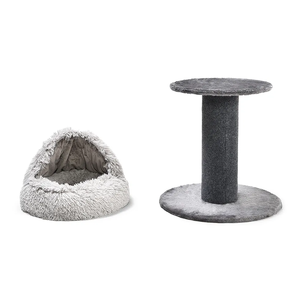 Plush Cat Condos Jumbo Post Cat Tower - Image 3