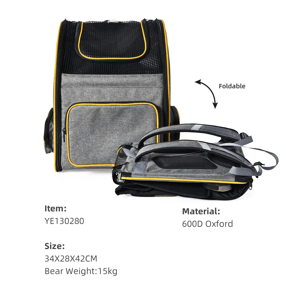 Dog Carrier Backpack Cat Pet Carrier Bag - Image 2