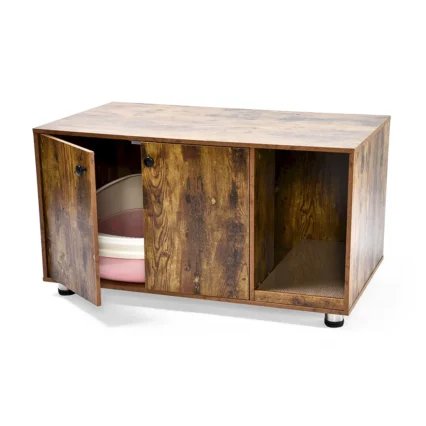 Cat Litter Condo Oem Modern Cat Furniture Litter Storage