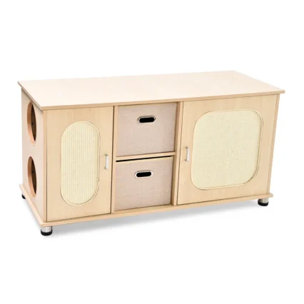 Cat Litter Cupboard Modern Cat Storage Box Furniture