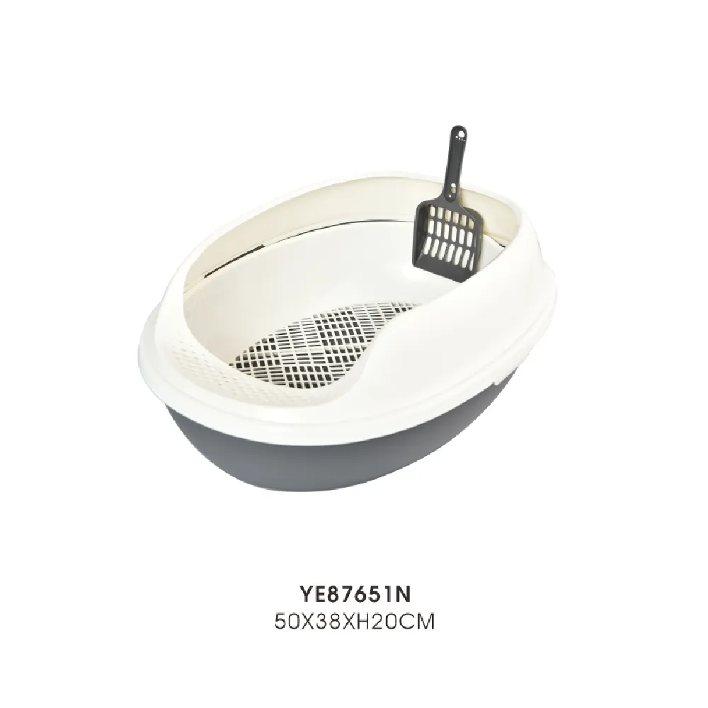 Cat Toilet Litter Box Easy Cleaning Detachable Plastic Cat Toilet - Image 6