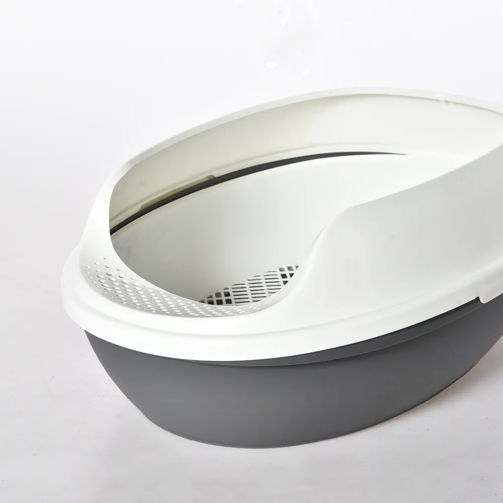 Cat Toilet Litter Box Easy Cleaning Detachable Plastic Cat Toilet - Image 3