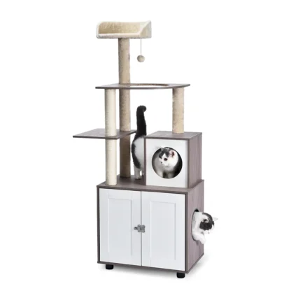 Cat Tree Cabinet Cat Furniture Scratches Tree Cabinets