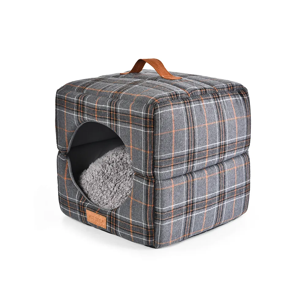 Elegant Quality Cat Bed Cozy Cave Pet Beds - Image 4