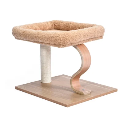 Cheap Modern Cat Furniture Real Wood Cat Post Condo