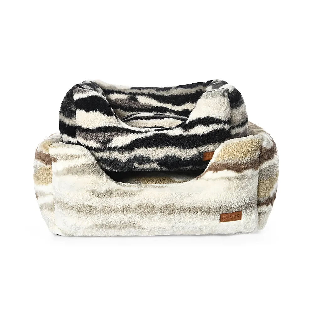 Chenille Pet Bed Best Comfy Plush Dog Beds