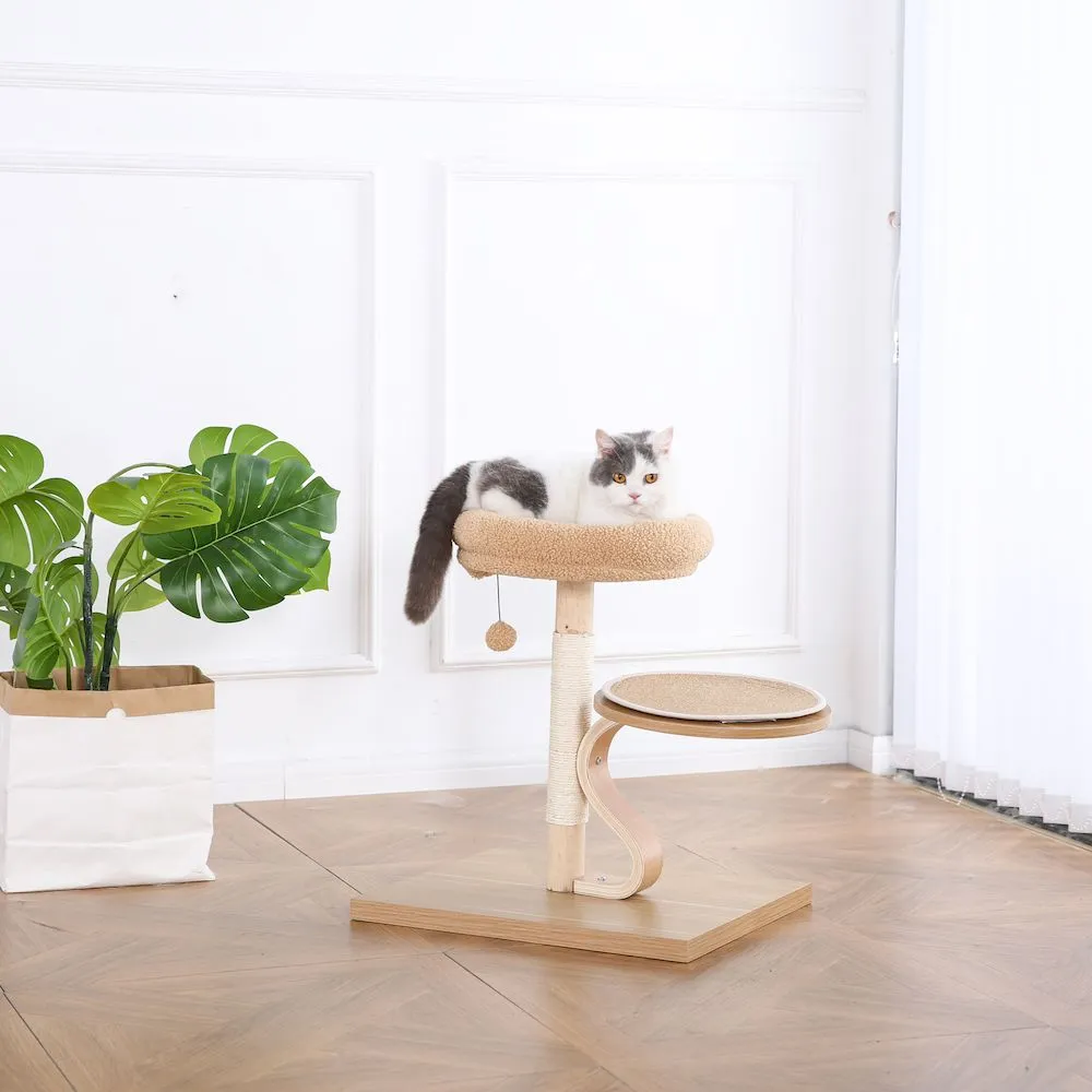 Cat Condo Modern Real Wood Cat Climbing Frame - Image 6