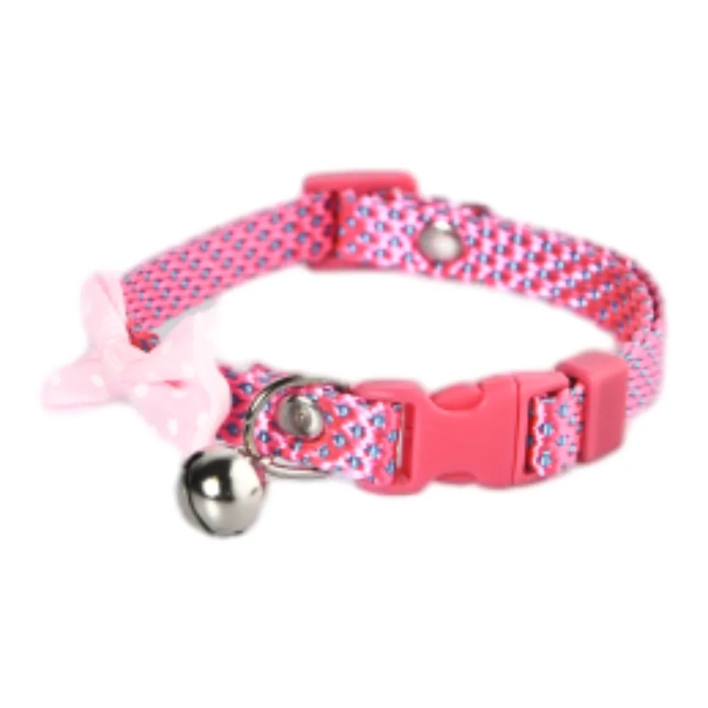 Bow Tie Cat Collars Cozy Cat Bell Collar - Image 5