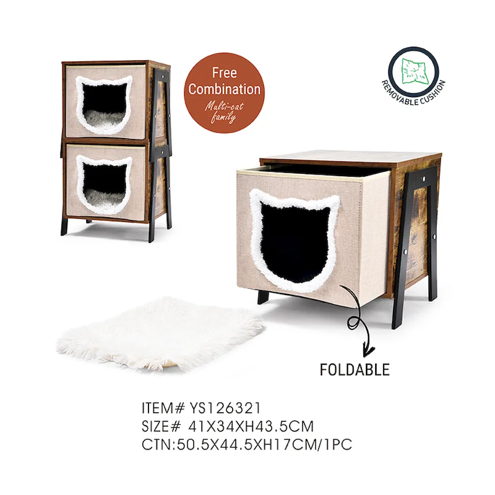 Fun Cat Furniture Manufacturer DIY Premium Cat Condo Furniture - Image 6