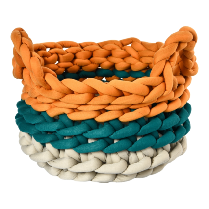 Dog Basket Bed Warm Woven Cat Nest Cozy Cuddler