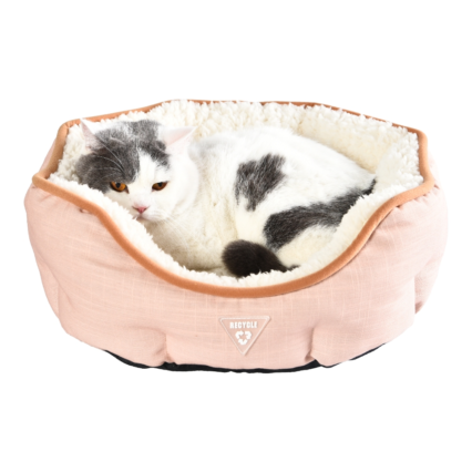 Dog Bed Made From Recycled Bottles Soft Plush Pet Beds