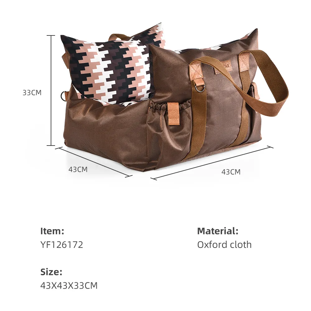 Car Seat Dog Bed Dog Booster Seat - Image 5