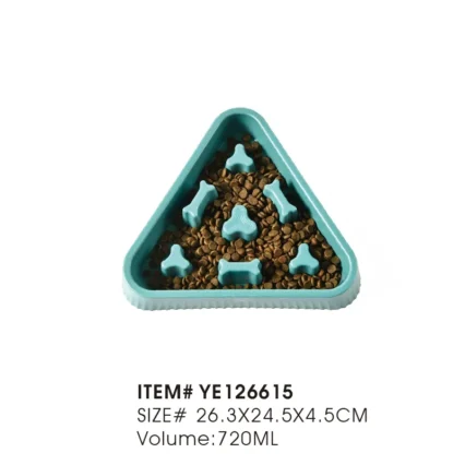 PP Dog Bowl Customizable Slow Feeder