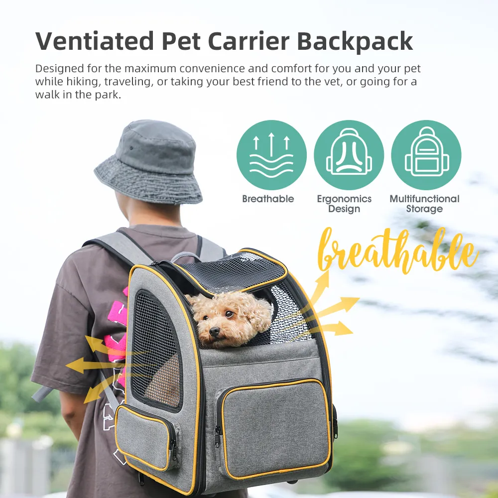 Dog Carrier Backpack Cat Pet Carrier Bag