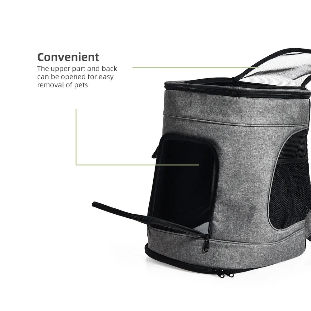 Pet Carrier Backpack Dog Carrier Cat Bag - Image 3