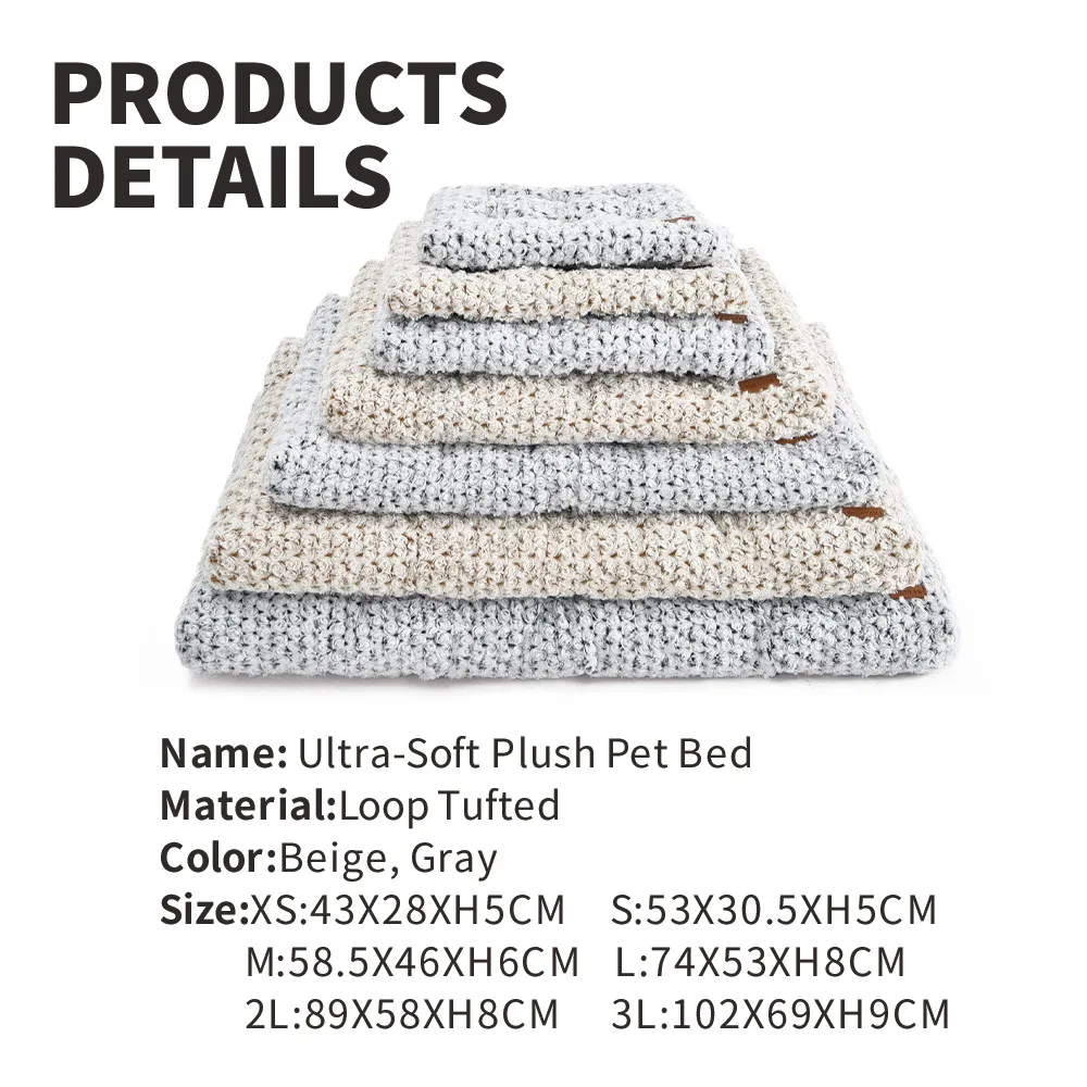 Large Dog Crate Bed Pet Cage Mat - Image 2