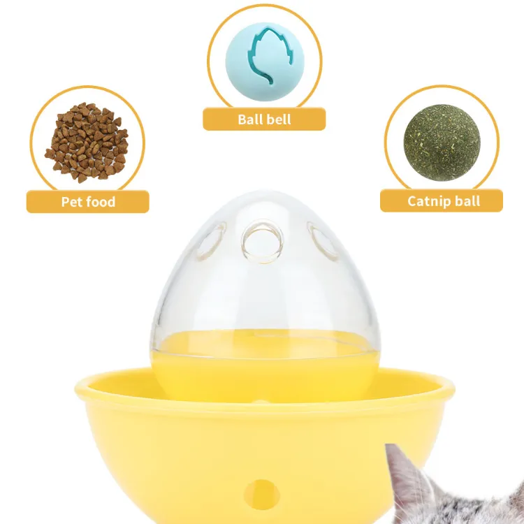 Pet Wobbler Interactive Tumbler Cat and Dog Food Puzzle Toy - Image 2
